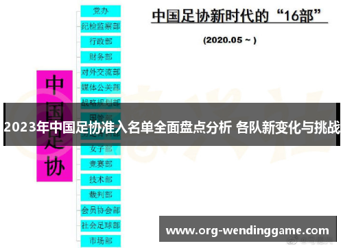 2023年中国足协准入名单全面盘点分析 各队新变化与挑战