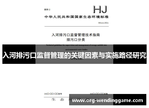 入河排污口监督管理的关键因素与实施路径研究